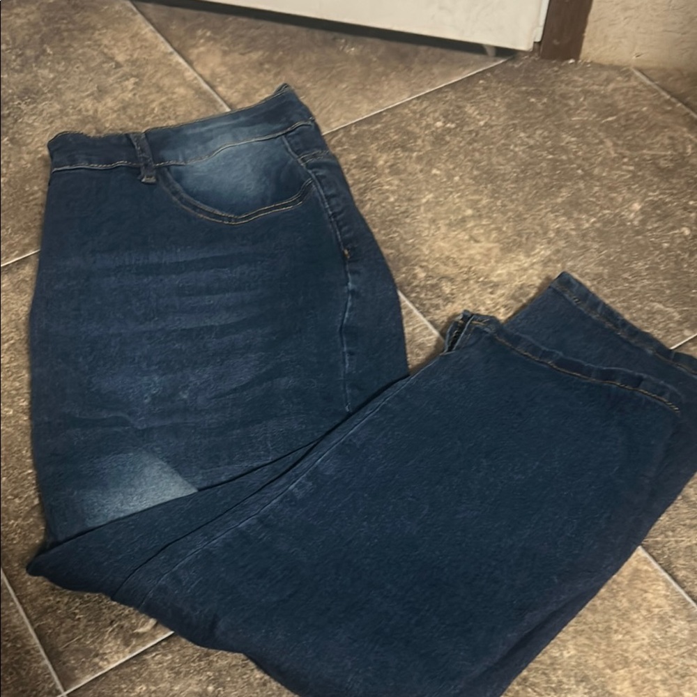 4 for $30 SHEIN Women's Ankle & Cropped Jeans - Dark Blue